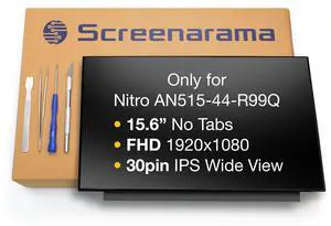SCREENARAMA New Screen Replacement for Acer Nitro AN515-44-R99Q, FHD 1920x1080, IPS, Matte, LCD LED Display with Tools