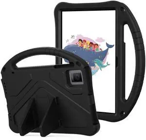 Tading Kids Case for Revvl Tab 5g Tablet Case, Children Friendly EVA Foam Protective Stand Handle Cover for T-Mobile REVVL Tab 5G (2023) 10.36 Inch Tablet - Black