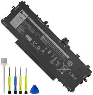 TAVZENL GHJC5 59.6Wh Battery Replacement for Dell Latitude 9430 2-in-1 9420 2-in-1 Series Latitude 9430 9420 Series 3VV58 0JJ4XT 0VTH85 11.55V 4900