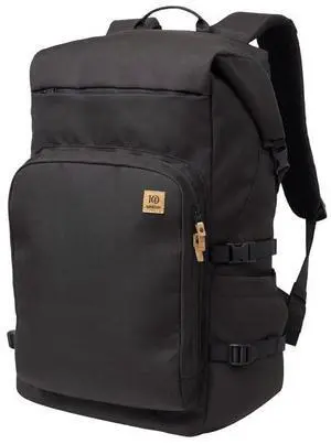 tentree Mobius Backpack 35L Travel Carry On, 15" Laptop, Water Resistant Daypack, Multi-Functional, Outdoor - Black