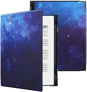TiMOVO Case Compatible for Remarkable 2 Tablet, Slim Lightweight Stand Hard Back Shell Protective Cover with Pen Holder Compatible with Remarkable 2 Paper Tablet 10.3" 2020 Released, Blue Starry Sky
