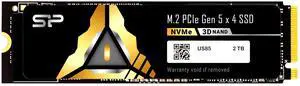 Silicon Power US85 2TB NVMe Gen5x4 M.2 2280 Internal Solid State Drive SP02KGBP54US8505