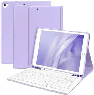 TaIYanG Keyboard Case for iPad 9th/8th/7th Generation,Smart Keyboard Case for iPad 10.2 2021/2020/2019/ iPad Air 3rd Gen 2019/iPad Pro 10.5 2017 Case with Pencil Holder, Auto Wake/Sleep Function