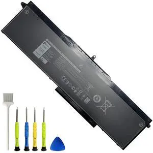 TAVZENL 1FXDH 97Wh Battery Replacement for Dell Latitude 15 5501 5511 E5501 E5511 Series Precision 3551 3541 Series P80F P80F003 P80F004 Series D191G 1WJT0 01WJT0 1WJTO IFXDH CN-0D191G 11.4V 8071