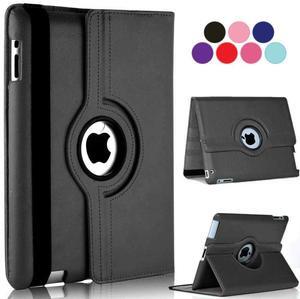 Vultic [Rotating] Case for iPad Pro 12.9 inch [1st/2nd Gen 2015/2017], 360 Degree Stand [Auto Sleep/Wake] Folio Leather Smart Cover (Black)