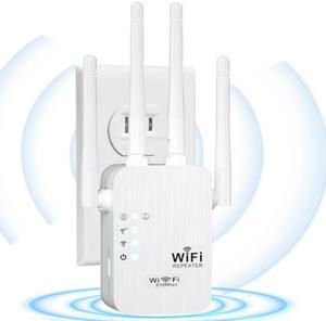 2025 WiFi Extenders Signal Booster for Home Long Range Up to 9800 sq. ft & 40 Devices, WiFi Extender Signal Booster, Internet Booster, Long Range WiFi Extender, Quick Setup-Medium