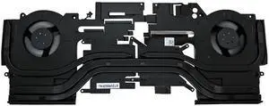 ZHAWULEEFB Replacement New CPU+GPU Cooling Fan for ELL Alienware M15 R3 AMD GPU Heatsink with Cooling Fan 052R34 52R34 AT2VR002FAL CPU FM7D DFSCK324162A2E 0D1X38 GPU FM7C DFS240012AE0T 0TG9V0 DC12V 1A