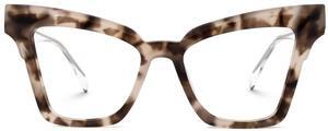 Zeelool Vintage Cat Eye Blue Light Blocking Glasses for Women Andrea JGA305500-02 Light-Tortoise