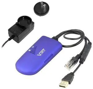 VONETS WiFi Bridge 2.4GHz Wireless Ethernet Bridge Signal Repeater WiFi Hotspot RJ45 to WiFi Convert for DVR, Monitoring, IP Printer, Network Device VAP11G-300 with Power Supply Adapter