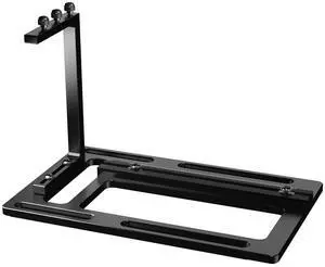 XRIKUI Vertical GPU Mount for PC Case  Aluminum Support Bracket with PCIe Riser Slot and Fan Compatibility for 2/3-Slot GPUs