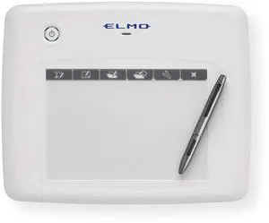 Elmo 1307 Model CRA-1 Wireless Pen Tablet, Wireless Interactive Capability, Compatible with Elmo Document Cameras, 16 Hours of Continuous Operation Time, Range up to 49.2 Feet, Auto Power Off