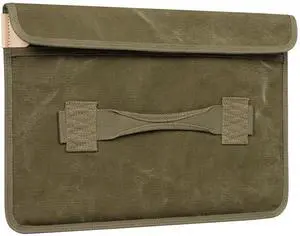 cpnvwa Eco-Friendly Laptop Sleeve 16 Inch Compatible With MacBook Pro 16 M4 M3 M2 M1 Pro/MaxMacBook Air 15 M4 M3 M2 Case, Military Retro-Style Protective Cover for 15-16 Inch,Army Green