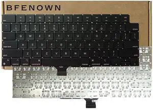 Bfenown Replacement US Keyboard for MacBook Pro M1 Pro Max Retina 14 inch 16 inch A2442 A2485 2021 Year,M2 A2779 A2780 2023 Year, M3 A2918 A2991 A2992 2023 Year