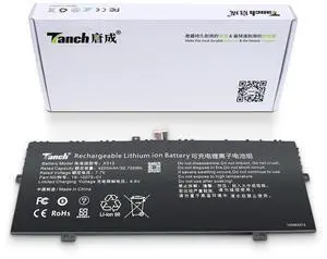 Tanch Genuine Laptop Battery 19-10075-01 X310 Replacement for Teclast F7 Air X310 Jumper Ezbook X3 Air 8128 JNB13 LarkBook CWI509 7.7V 4250mAh 32.725W