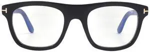 Tom Ford Blue Light Block Sport Men's Eyeglasses FT5939-B 001 52, Shiny Black