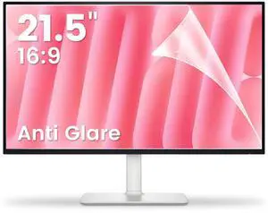 F FORITO 2-Pack 21.5 inch 16:9 Matte Anti Glare Computer Screen Cover, Anti Glare Eye Protection Film Compatible with All 21.5" Widescreen Monitors with 16:9 Aspect Ratio (18.7" W x 10.6" H)