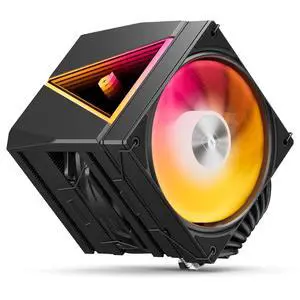 upHere CPU Cooler Air,Dual Tower Cooler with 120mm ARGB PWM Fan,8 Heat Pipes for Intel LGA 1851/1700/2011/2066/115X,AM5/AM4/AM3,Black,UE2 Elite KC8C