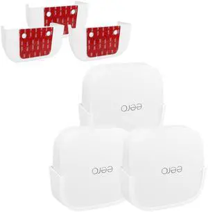 Huafly 3Pcs Screwless Wall Mount Bracket for Eero Pro 6E WiFi, VHB Stick On Holder, Strong Adhesive Holder, No Tools No Drilling No Hole (eero Pro 6E Mount,3Pcs)