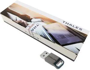Thales - SafeNet eToken Fusion - Phishing-Resistant FIDO2 Certified Security Key for Digital Certificates or Web Apps & Desktop Authentication - USB-A, Pack of 10