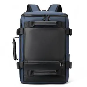 RichMoro Carry On Backpack Travel Backpack for Men & Women, Durable Convertible Duffle Bag Fit for 16 Inch Laptop for Fitness, Travel (Dark blue)