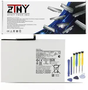 ZTHY HQ-6300SA HQ-6300SD Tablet Battery Replacement for Samsung Galaxy Tab A8 10.5 2021 2022 SM-X200 SM-X205 SM-X200N SM-X205N SM-X205NZAAEUE SM-X200NZAAEUA Series 3.85V 27.1Wh 7040mAh