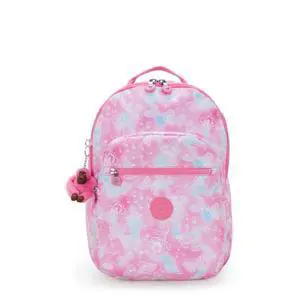 Kipling Women's Seoul 15" Laptop Backpack, Durable, Roomy with Padded Shoulder Straps, Built-In Protective Sleeve