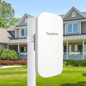 2025 New Outdoor WiFi ExtenderIP65 WeatherproofWiFi Booster and Signal AmplifierOutdoor WiFi Extender for FarmCourtyardFactoryCampsite