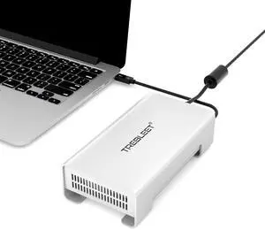 USB4 V2 80Gbps Compatible with Thunderbolt 5 to U.2/3 NVMe SSD Enclosure, Up to 7000Mb/s TB5 to U.2/3 (SFF-8639) PCIe Adapter, Aluminum External 2.5 U.2&U.3 SSD Case Compatible with Thunderbolt 3/4