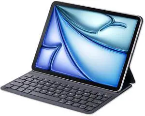 Smart Keyboard Folio for Air 11 Inch (M3 2025/M2 2024) & iPad Pro 11 inch (1st,2nd,3rd,4th Gen) and 10.9" iPad Air (4th, 5th Gen),Magnetic Keyboard Case with Two Viewing Angles,Front Back Protection