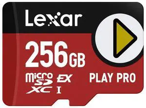 Lexar 256GB Play PRO microSD Express Card, UHS-I, C10, U3, V30, Full HD, 4K, Up to 900/600 MB/s Memory Card, Compatible w/Nintendo-Switch 2, ASUS ROG Ally, Steam Deck, Gaming (LMSXPS0256G-BNNNU) Lexar 256GB Play PRO microSD Express Card, UHS-I, C10, U3, V30, Full HD, 4K, Up to 900/600 MB/s Memory Card, Compatible w/Nintendo-Switch 2, ASUS ROG Ally, Steam Deck, Gaming (LMSXPS0256G-BNNNU)