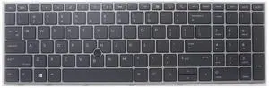 New Backlit Laptop Keyboard Replacement for HP ZBOOK 15 G5 G6 17 G5 G6 US Keyboard with Point L29635-001 L12765-001 L28407-001.