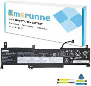 Jmsrunne L21D3PF0 L21M3PF0 Laptop Battery Compatible with IdeaPad 1-14IJL7 1-14IAU7 1-15IAU7 1-14ADA7 1-14ALC7 1-14IGL7 1-15ADA7 1-15ALC7 1-15IJL7 1-15IGL7 Series L21L3PF0 L21C3PF0 L21M3PF1 42Wh