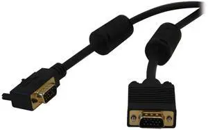 Tripp Lite VGA Coax Right Angle Monitor Cable High Resolution cable with RGB coax (HD15 M/M) 25-ft.(P502-025-RA)