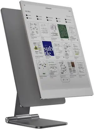 LULULOOK Magnetic Stand for Remarkable Paper Pro 11.8" (2024), 360° Adjustable Foldable Aluminium Alloy Paper Pro Stand, Powerful Magnetism with Anti-Slip Pad Base