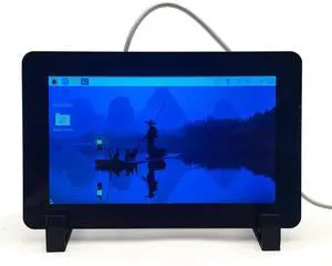 OSOYOO 7" DSI IPS 720×1280 HD Capacitive Touchscreen for Raspberry 5/4B/4B+/3A+ DSI & GPIO Powered 6H Hardness Tempered Glass Anti-Fingerprint