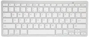 PUSOKEI Bluetooth Keyboard - QWERTZ German Layout, Slim, Silent, Stable Connection for iOS, Android,