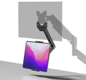 Universal VESA Mount Adapter for Tablets,Monitor Arm Extension Arm,Compatible with 4.7-15.6" Tablet/Phone/Portable Screen,Fits VESA 75x75 & 100x100