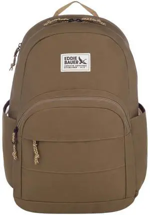 Eddie Bauer Campus Backpack 26L | Everyday Carry | Work | Travel | Commuter | Padded Laptop Sleeve | Stretch Bottle Pockets | Lightweight | Durable - Adler