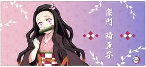 ARBITER X Demon Slayer: Kimetsu No Yaiba S2 Collection - XL Cloth Gaming Mousepad, 900x400mm, Flat Stitched Edge, Non-Slip Rubber Base, Officially Licensed - NEZUKO