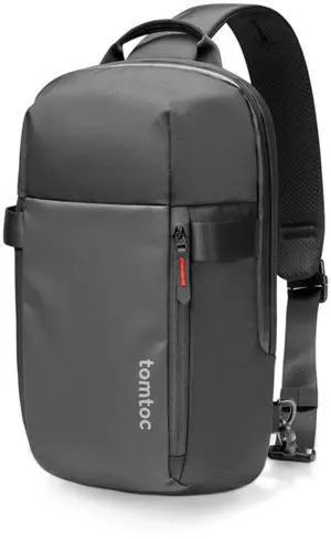 tomtoc 7L Sling Backpack Crossbody Bag for Men Women, EDC Daypack Chest Shoulder bag for 14-inch MacBook Pro M5, 13" MacBook Air/Pro, 13'' iPad Pro M5/iPad Air M3, Organized, Daily Use, Work, Travel-S