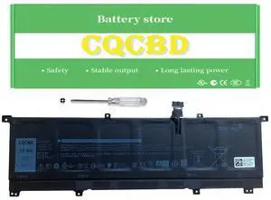 CQCQ 8N0T7 8NOT7 Battery for Dell XPS 15 9575 2-in-1 Series 15-9575-D1805TS D1605TS D2801TS D2605TS i5-8305G i7-8705G Precision 5530 2-in-1 0TMFYT TMFYT (11.4V 75Wh/6254mAh)