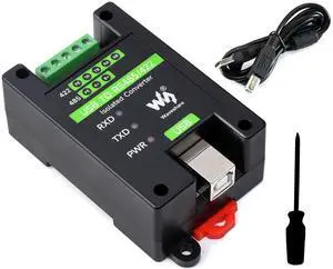 Industrial Isolated USB to RS485/422 Converter Adapter, Onboard Original FT232RL and SP485EEN Chip, Transmission Distance up to 1.2km,Support Linux, Android, Wince, Win11/10/8.1/8/7/XP, etc.