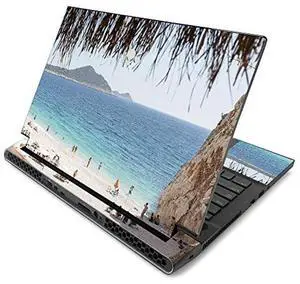 MightySkins Skin for Alienware m17 R2 (2019) - Beach Vacation | Protective, Durable, and Unique Vinyl Decal wrap cover | Easy To Apply, Remove, and Change Styles | Made in the USA, Model: ALWM17R219-B