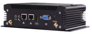 Industrial Mini PC Core i7 4578U, Fanless PC i7 Win 10Pro, 2* RS232 COM, HD, VGA, 2* RJ45 LAN, WiFi, BT, 4G SIM Slot, 12V, 8*USB, Industrial Mini Computer Win7, 8GB DDR3L 256GB SSD