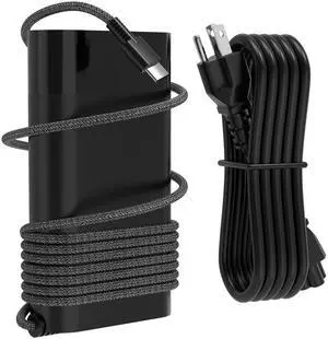 2025 New 65W USB-C AI PC Power Adapter Compatible with HP EliteBook Ultra G1i G1q G1q8 14 inch Notebook Next Gen AI PC Wolf Pro,Compatible with HP EliteBook X Flip G1i Premium Business Laptop Charger