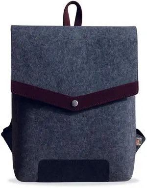 CRAFTYLINES Eco-Friendly Casual Backpack RECYCLED FROM 18 PLASTIC BOTTLES | Stylish Laptop Backpack Fits 15.6 Laptop/Tablet for Men & Women | Daypack, Travel Bag, Sustainable BookBag