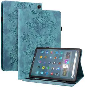 YHDXUYS Case for Amazon Fire Max 11 Tablet (13th Generation, 2023 Release), Slim PU Leather Folio Cover with Multi-Angle Stand and Pen Holder, Light Green