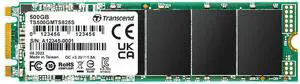 Transcend 500GB M.2 2280 SATA III SSD, Up to 530MB/s, Compatible with Ultrabook Laptop PC Desktop, 3D TLC NAND Flash Internal Solid State Drive, LDPC Error Correction ECC, B+M Key SLC Cache - MTS825S