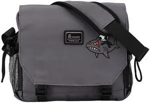 Tokidoki Messenger Bag for Women Men,Cute Purse Shoulder Bag Briefcase Business Bag with Shopping Travel School Work (grey)