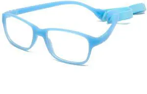 Geborilma Kids Flexible Glasses Size M Unbreakable Eyeglasses for Kids Prescription Sports Glasses 7-9 y